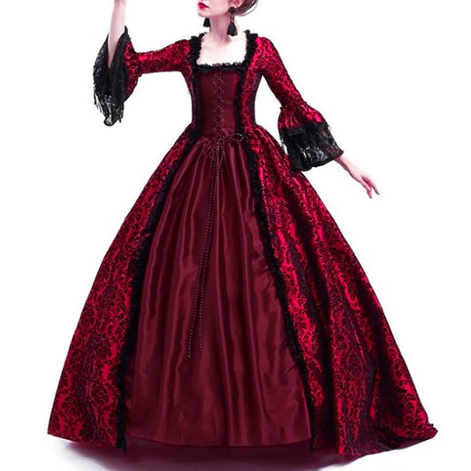 Halloween costume for adult women Medieval Cosplay Costumes Vintage Gothic Halloween suit 할로윈 코스튬 disfraz halloween para mujer Peaceful Pleasures Health and Wellness