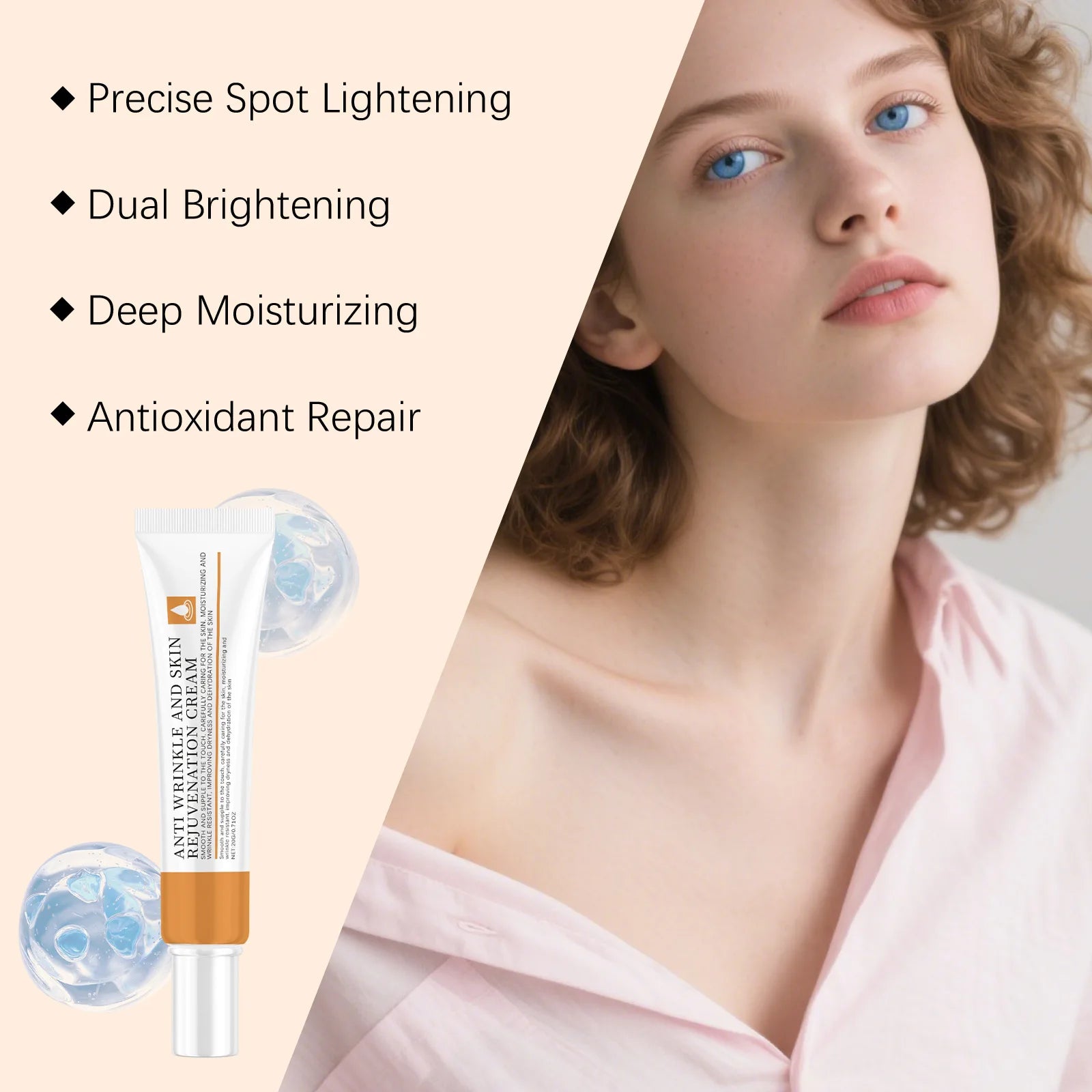 Nicotinamide Skin Care Cream Targeted Face Nursing Reduce Pigmentation Restoring Skin Natural Tone Facial Skincare Moisturizer Peaceful Pleasures Health and Wellness