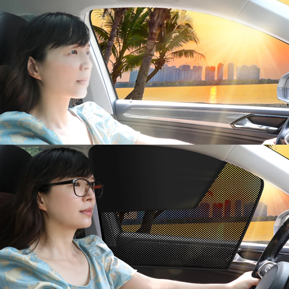 Magnetic Car Window Shades – Light Blocking Sun Shades Peaceful Pleasures Health and Wellness