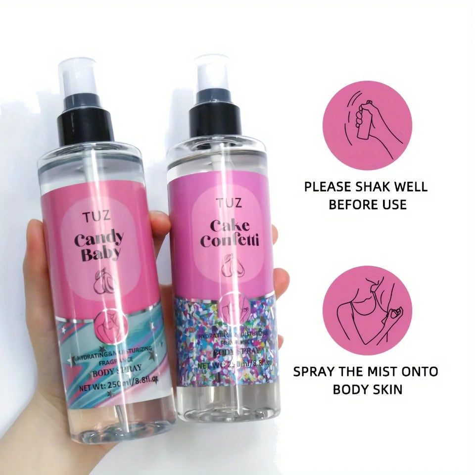 Alcohol-Free Body Spray with Coconut Fragrance 250ml Peaceful Pleasures Health and Wellness