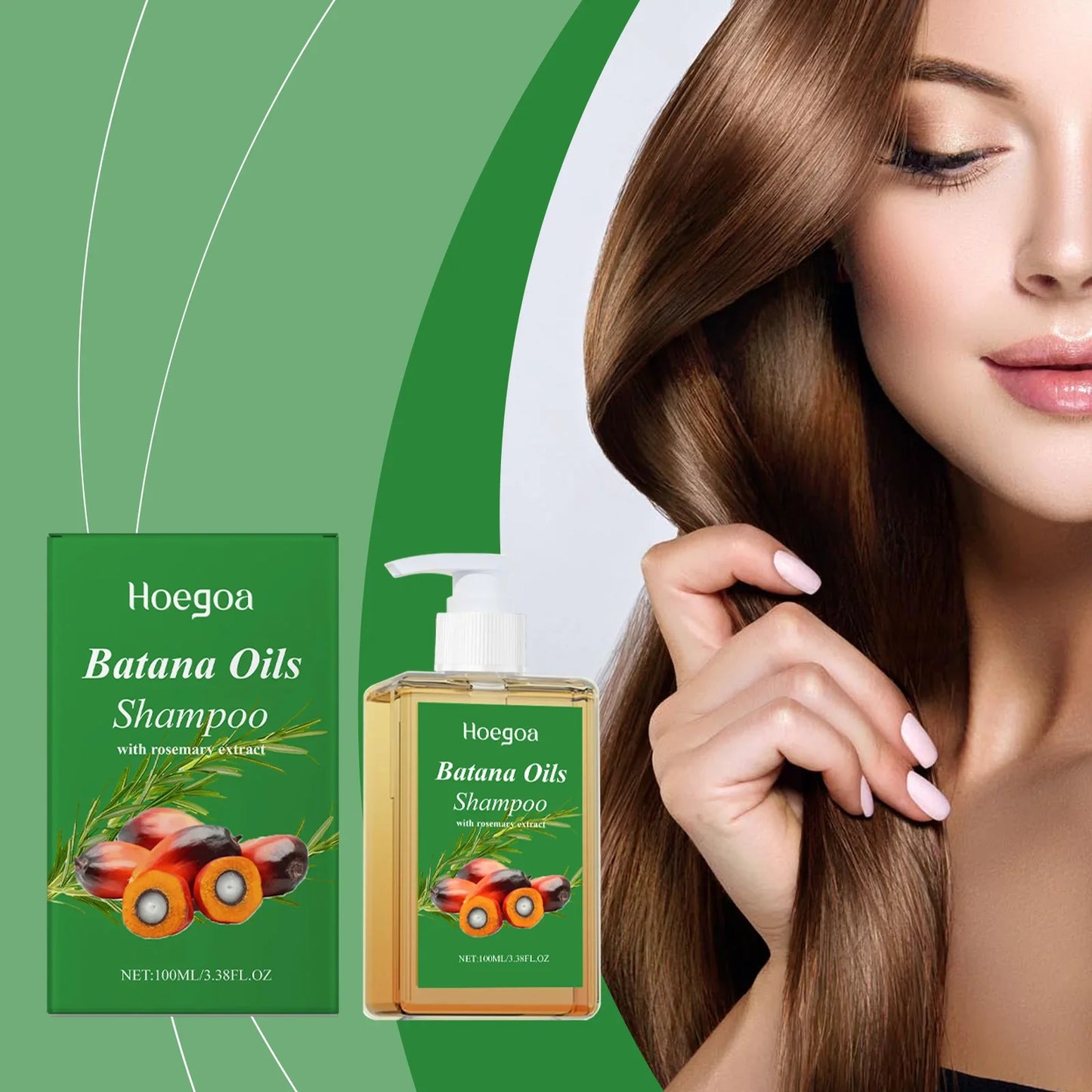 HOEGOA Batana Oil Shampoo – Strengthen, Cleanse & Grow Hair