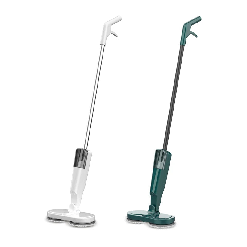 HOMEFISH 2-in-1 Wireless Electric Spin Mop Wet Dry Automatic Floor Cleaner for Home Car Glass Ceiling Window Door Peaceful Pleasures Health and Wellness