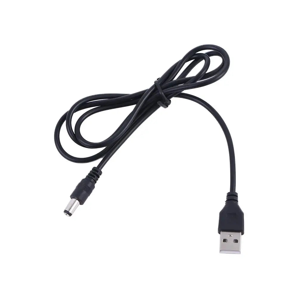 3.5mm Charging Cable USB Cables Adapter Cable Power Boost Line USB to DC 3.5mm Connector Cable 5.5*2.1mm Power Charger Cable Peaceful Pleasures Health and Wellness