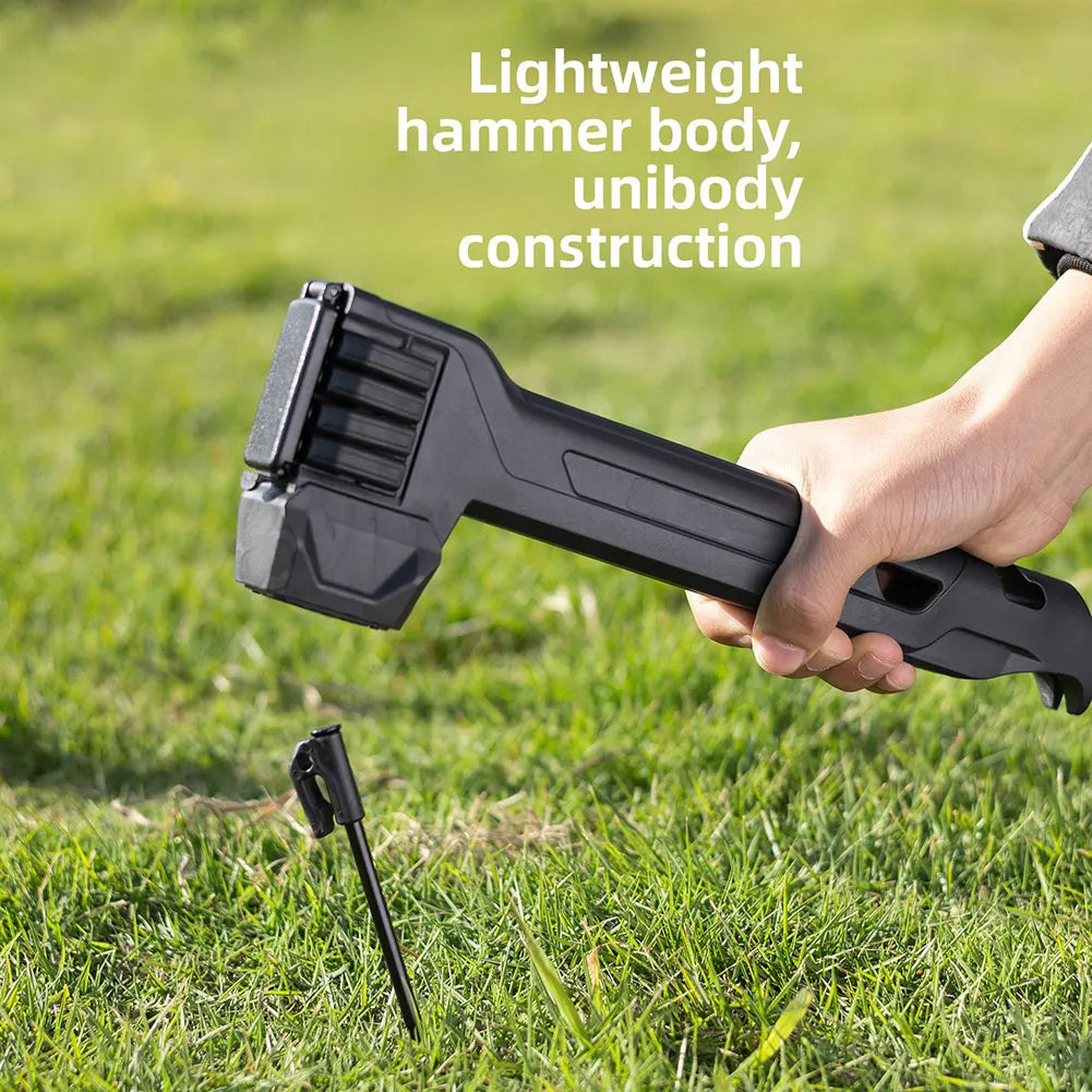 Camping Tent Peg Hammer – Lightweight Multifunctional Outdoor Tool Camping Peg Hammer Peaceful Pleasures Health and Wellness