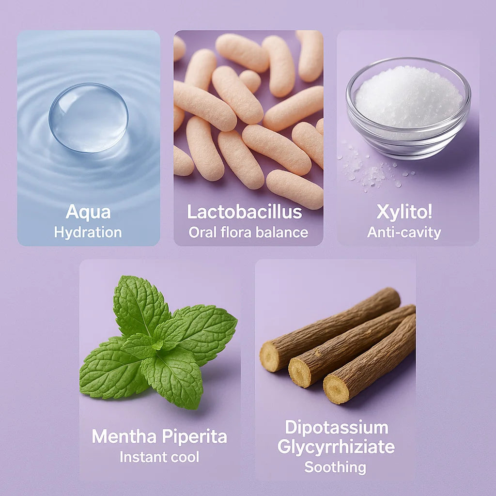 Long Lasting Fresh Mint Oral Spray Portable Mouth Breath Freshener for Adults Freshness Oral Care Products 20ML Peaceful Pleasures Health and Wellness