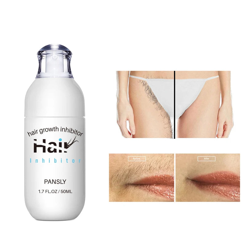 100ML Hair Removal Spray Hair Growth Inhibitor Spray Painless Hair Reduction Permanently Inhibits Hair Growth Skin Silky Smooth Peaceful Pleasures Health and Wellness