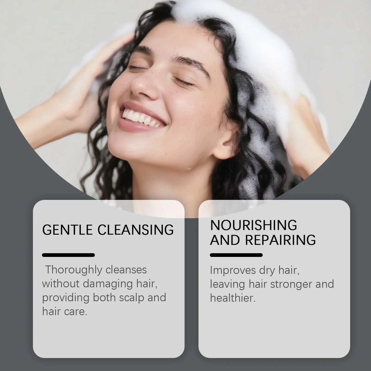 HOEGOA Rosemary Shampoo – Daily Cleanse & Shine, All Hair Types