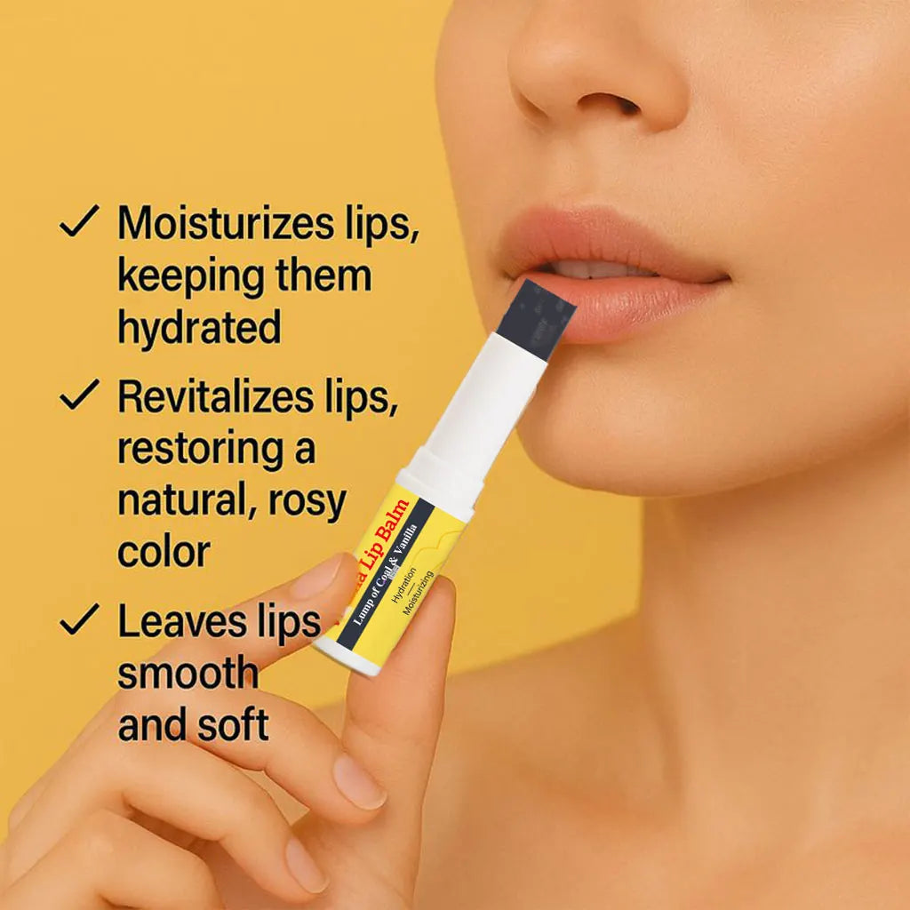 Vanilla Lip Balm Moisturizing Nourishing Lip Care Glossy Soft Natural Pink Lip Color Hydrating Vanilla Scent Lip Balm for Unisex Peaceful Pleasures Health and Wellness