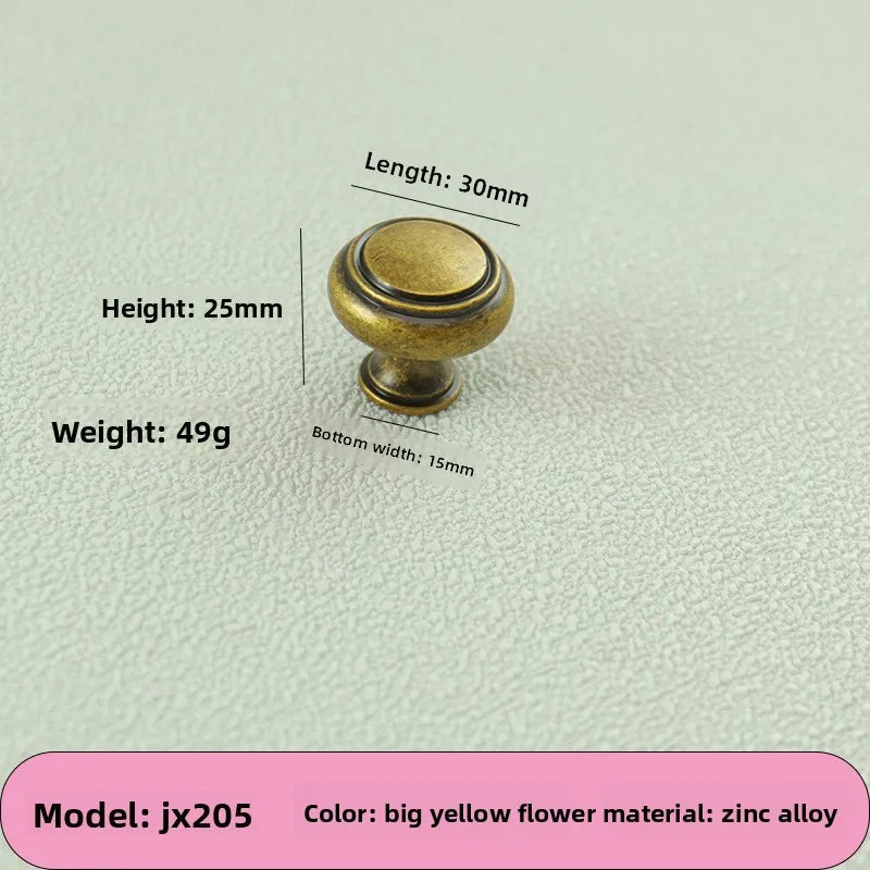 Antique Bronze Cabinet Handles & Drawer Pulls | Zinc Alloy