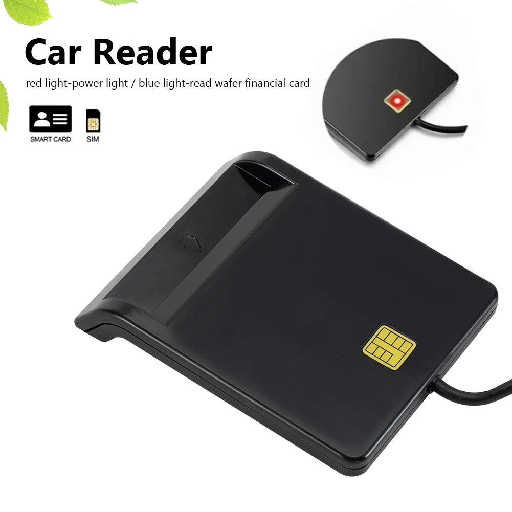 USB 2.0 Smart Card Reader – CAC, SIM, ATM & ID Card Compatible Card Reader Peaceful Pleasures Health and Wellness