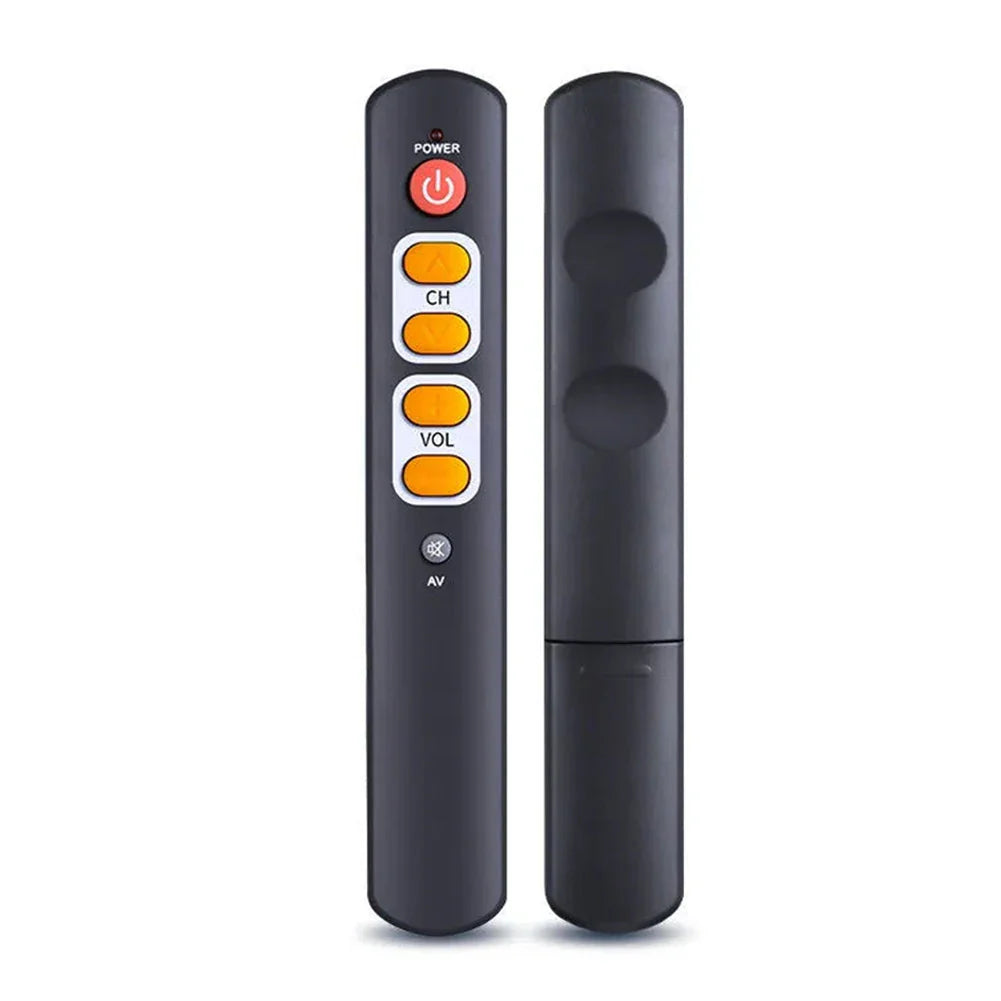 Universal 6-Button IR Learning Remote for TV DVD VCR SAT
