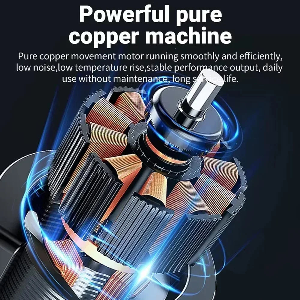 18V Heat Gun Shrink Wrapping Tool Hot Air Gun Air Dryer Soldering Thermal Blower with LED display, Tool only, No battery Peaceful Pleasures Health and Wellness