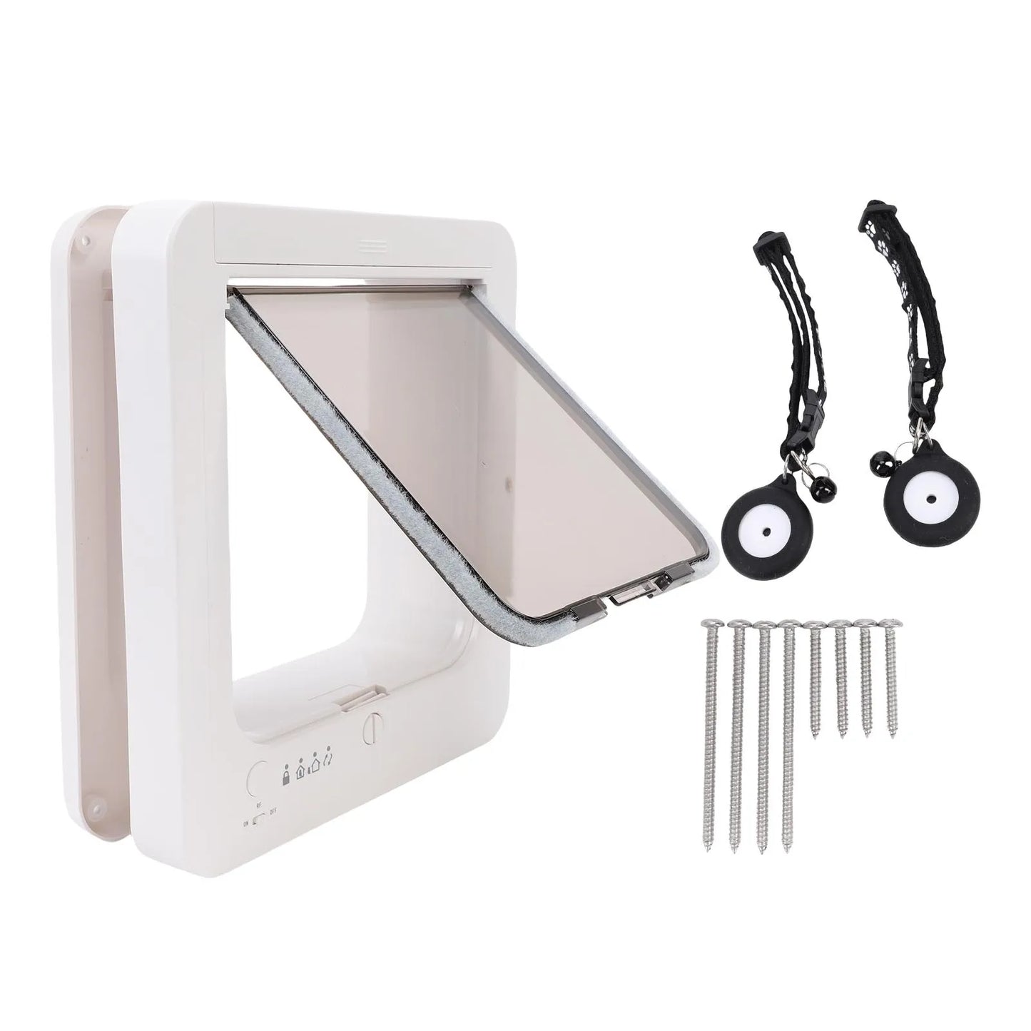 Collar Cat Door Smart Automatic Sensing Activated Easy Installation