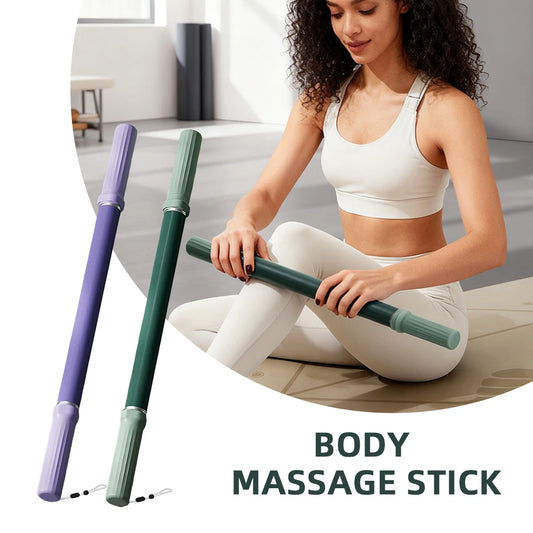 Yoga Stick For Stretching Relaxation Tool Roller Hunchback Corrector Open Back Standing Training Stick for Fitness Accessories Peaceful Pleasures Health and Wellness
