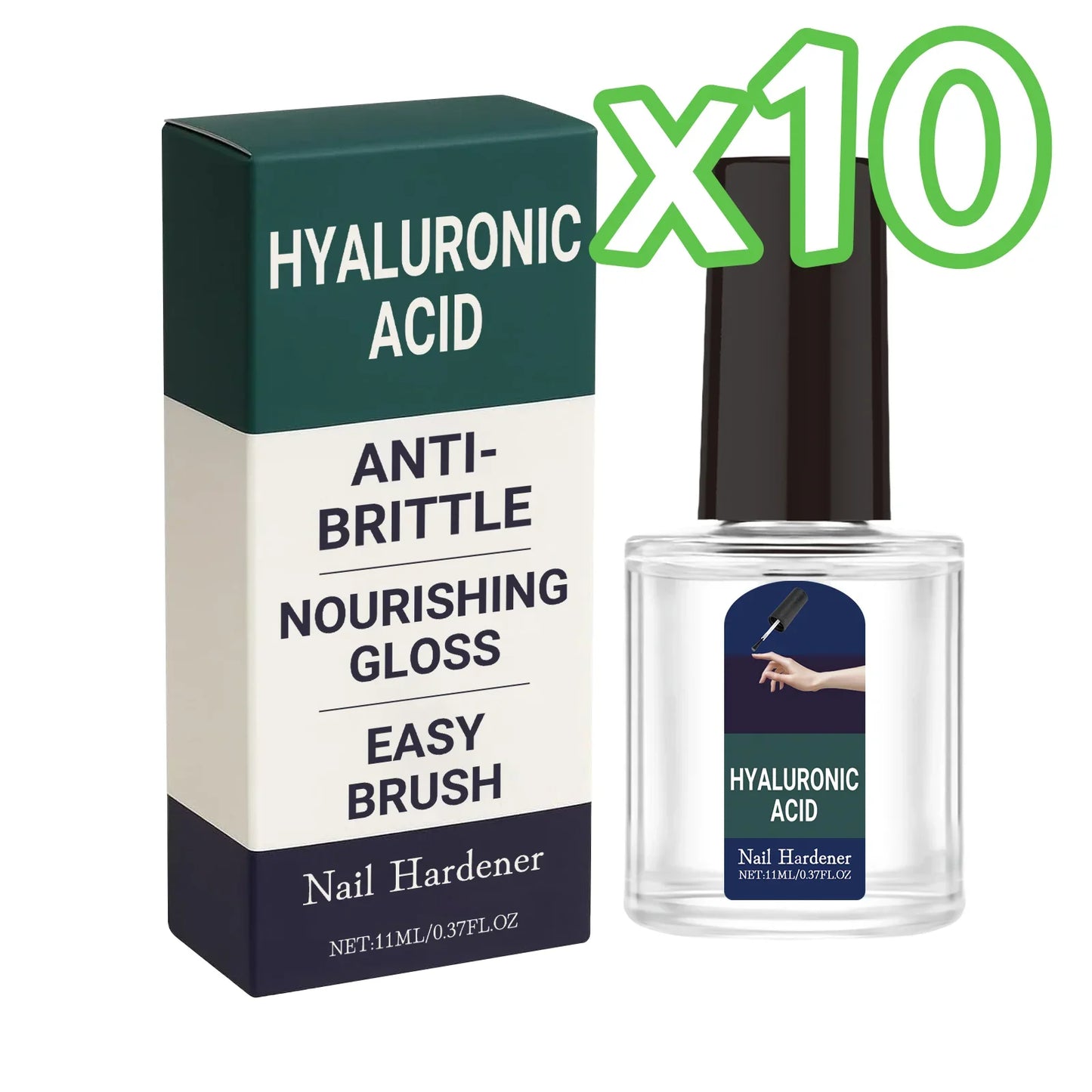 Plant-Based Nail Hardener & Growth Treatment Drops – 11ml