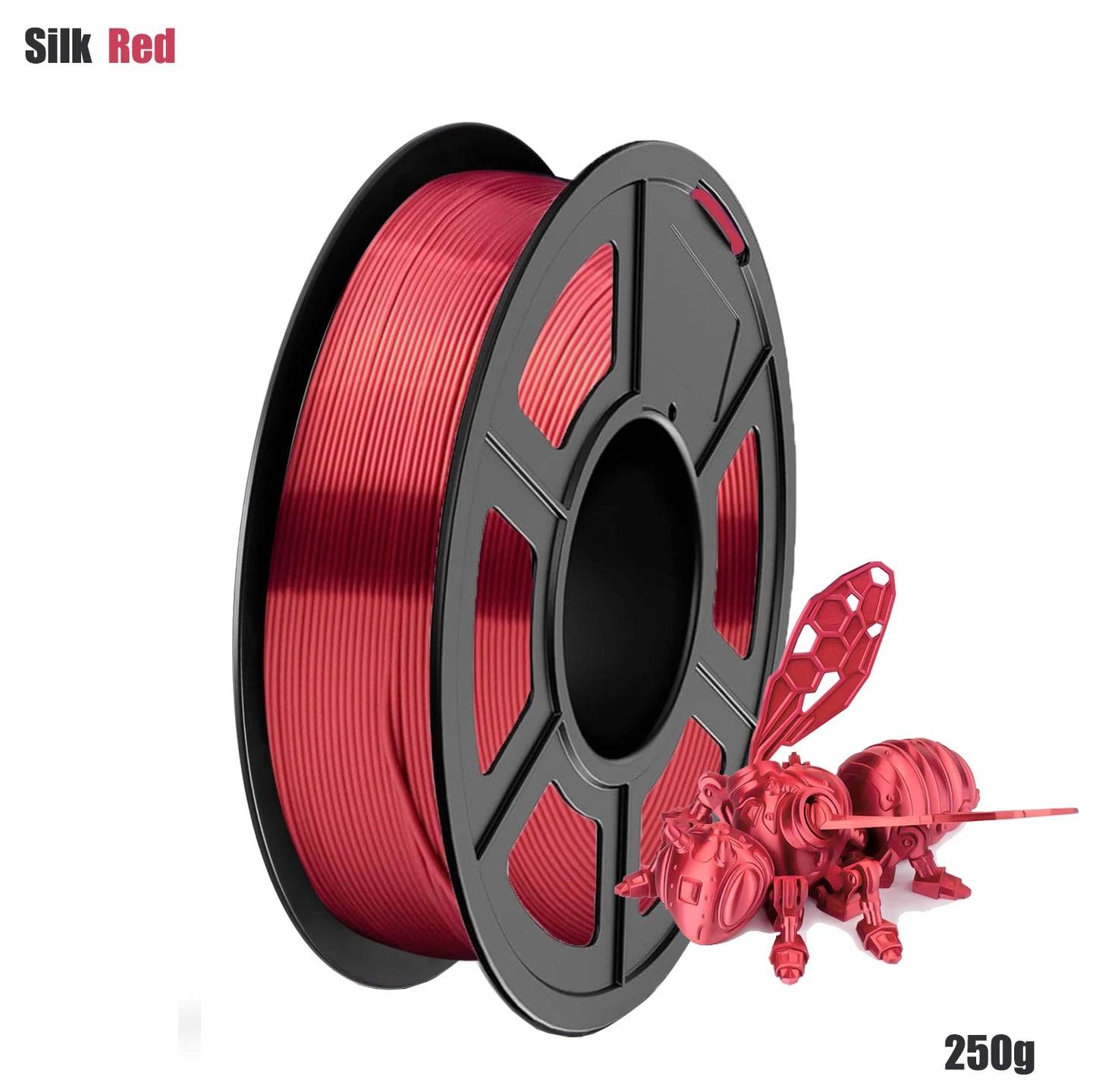 Silk PLA+ Filament 1.75mm ±0.02mm – Glossy 3D Printing