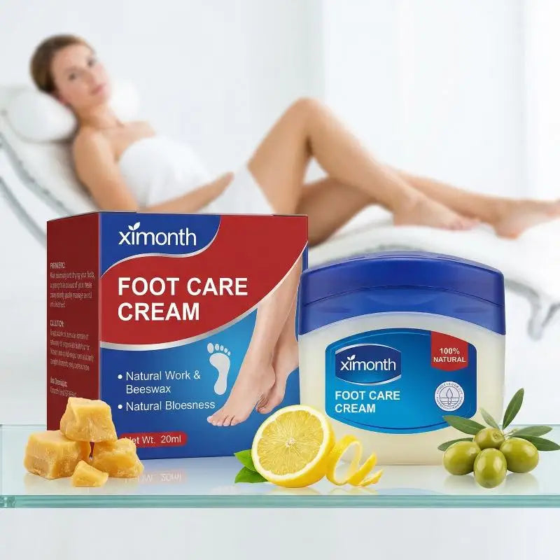 Foot Care Cream, Gentle Exfoliating, Moisturizing, Daily Foot Care Cream For Heels. Peaceful Pleasures Health and Wellness