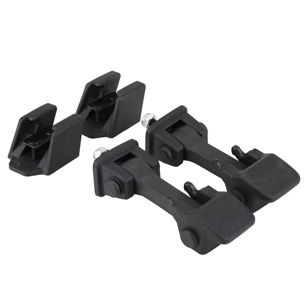 Hood Latch Safety Catches Brackets Jeep Wrangler JK 2007 2008 2009