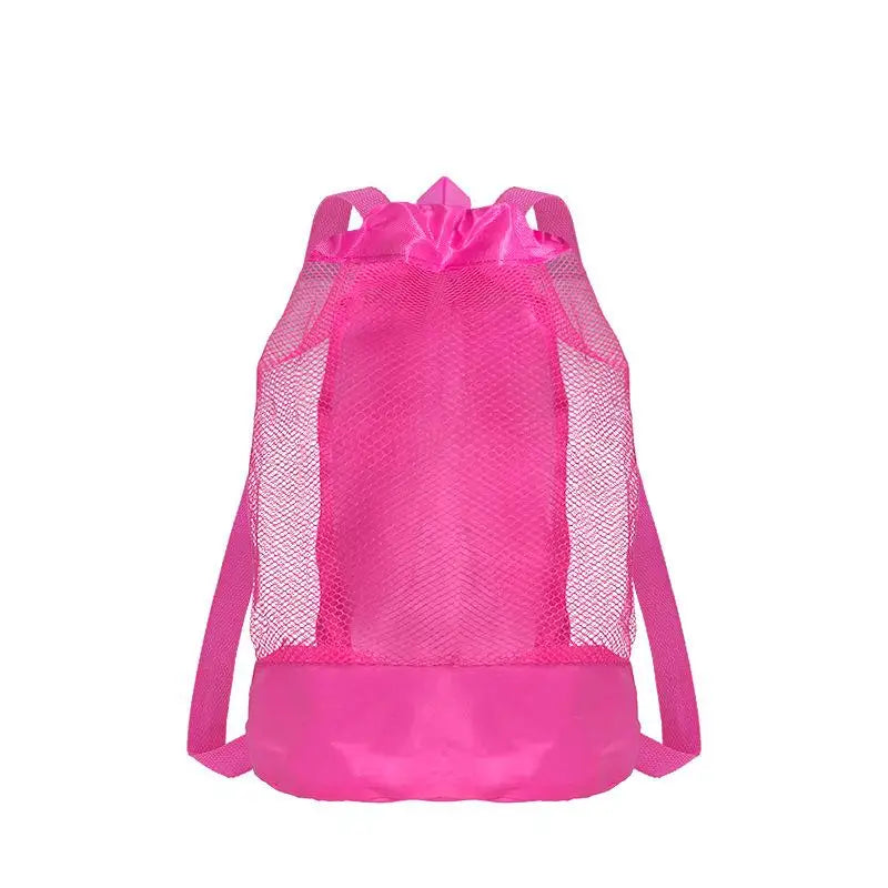 Extra-Large Sand-Resistant Drawstring Beach Bag for Kids