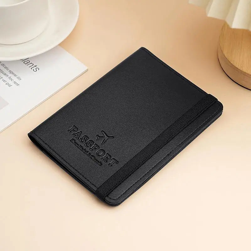 Waterproof PU Leather Passport Holder & Travel Wallet