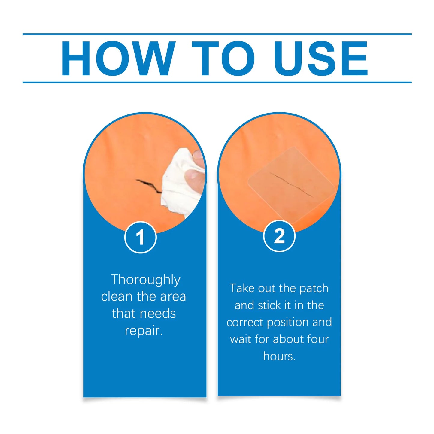 10-Pack Swimming Ring Repair Patch Kit – Waterproof Self-Adhesive