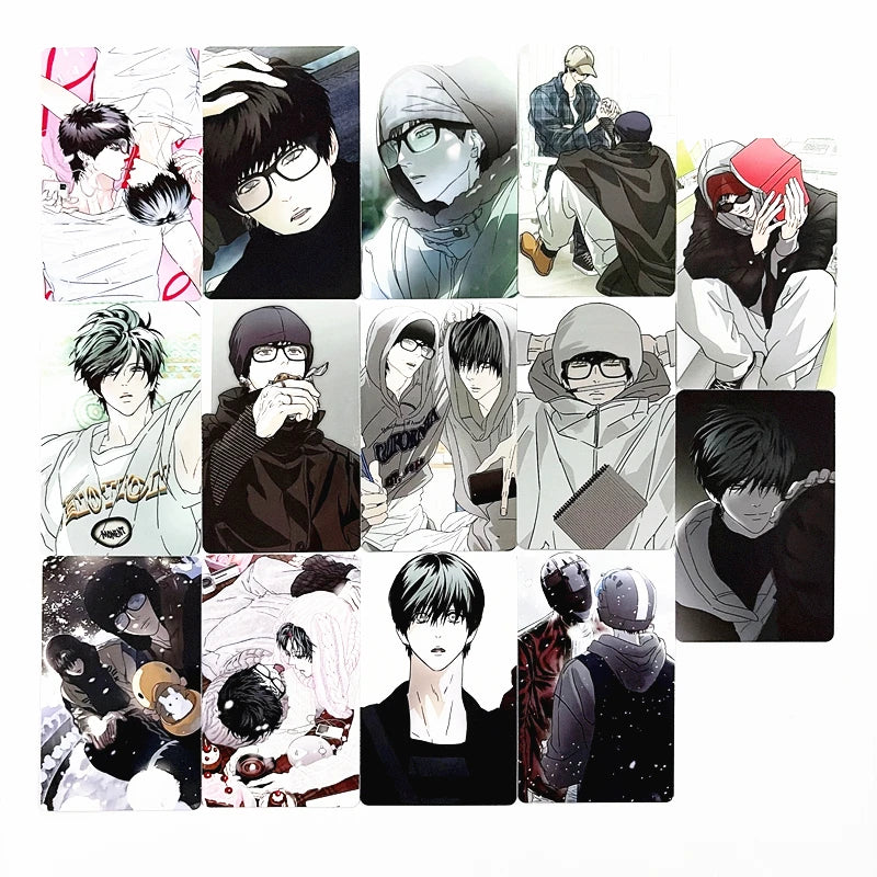 Korean BL Manhwa Happy Together Lomo Cards Photocard Manga Fans