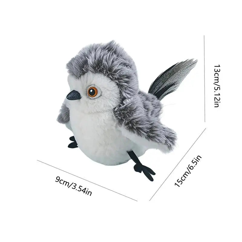 Chirping Bird Cat Toy – Touch Activated Sound & Feather Interactive Cat Toy Peaceful Pleasures Health and Wellness