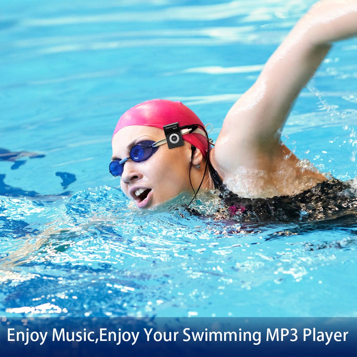 Swimming MP3 Player 8GB Memory Multifunctional Portable Underwater