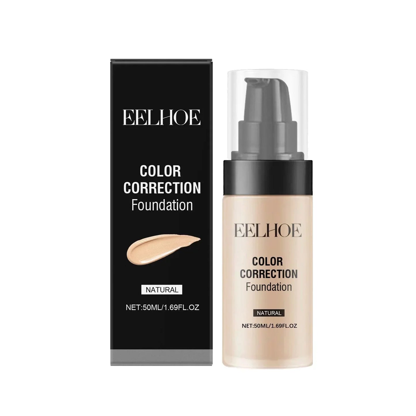 50ml Full Coverage CC Cream Foundation – Matte & Brightening
