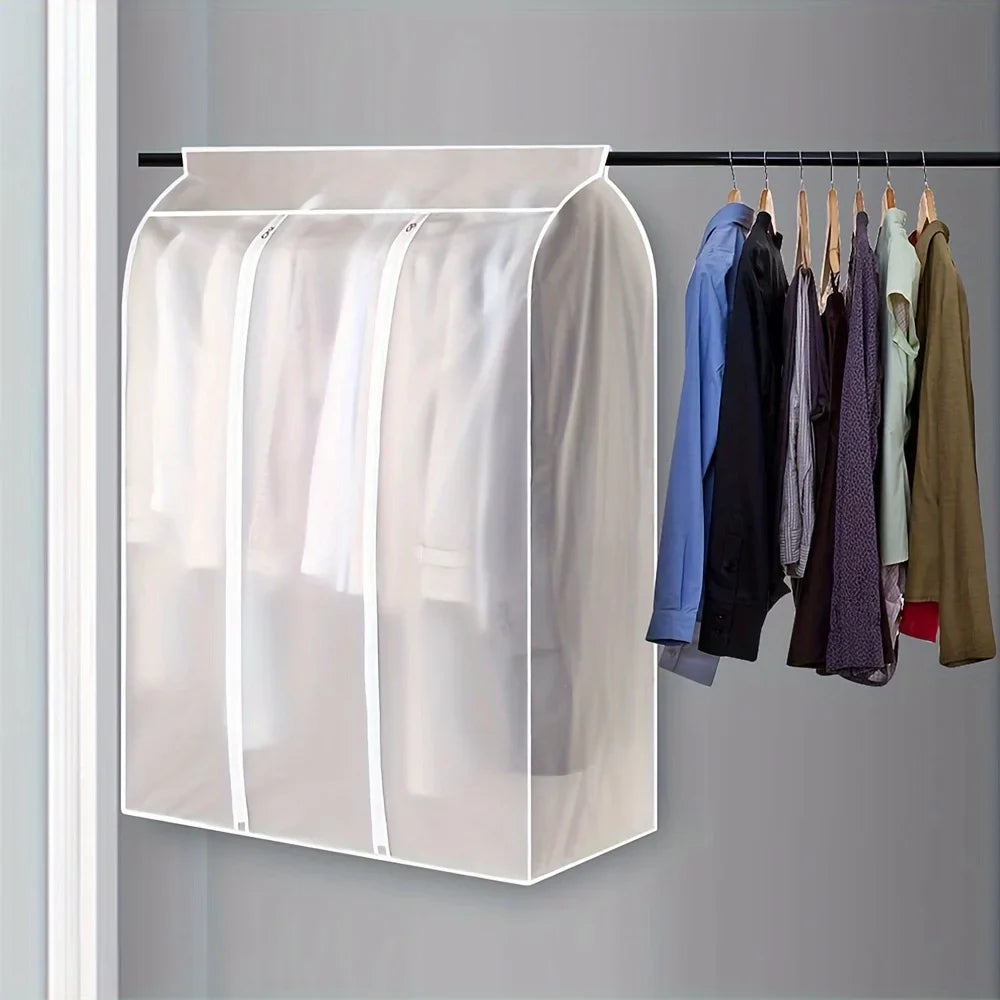 Transparent Garment Dust Cover Bag | Hanging Clothes Protector