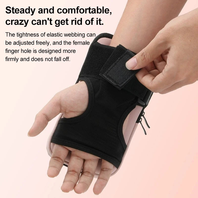 Armband On The Phone Mobile Phone Bag Wrist Armbands Mp3 mp4 Bags Sports Cell Phone Holder Cell Phone Accessories Woman Sports Peaceful Pleasures Health and Wellness