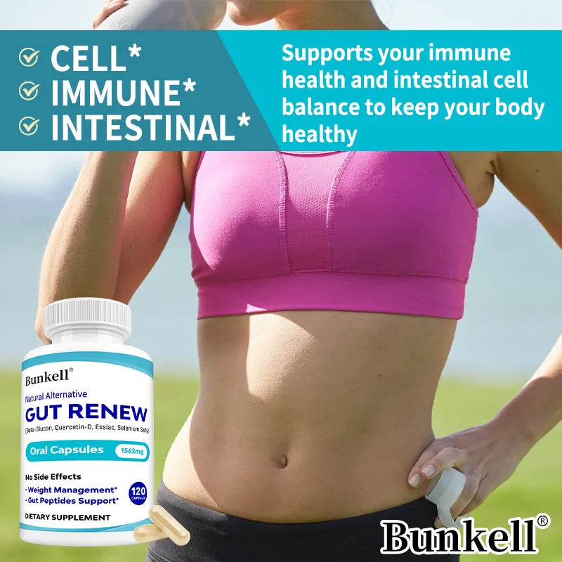 Bunkell Gut Health Supplement – Probiotic, Liver Detox & Immune Support