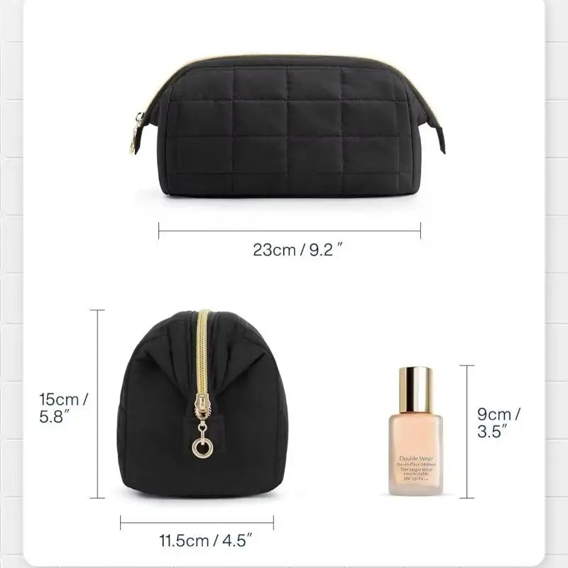 Expandable Travel Makeup Bag – Cosmetic & Toiletry Organizer