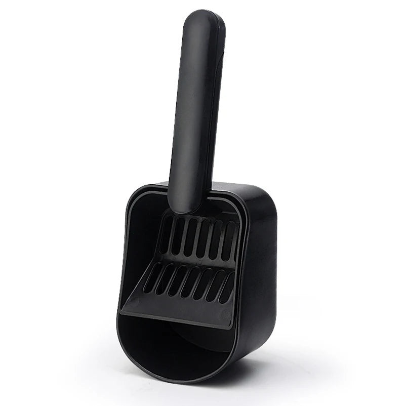 Hot family multi-functional light cat litter pet cleaning tools ABS material cat cleaning supplies Peaceful Pleasures Health and Wellness black