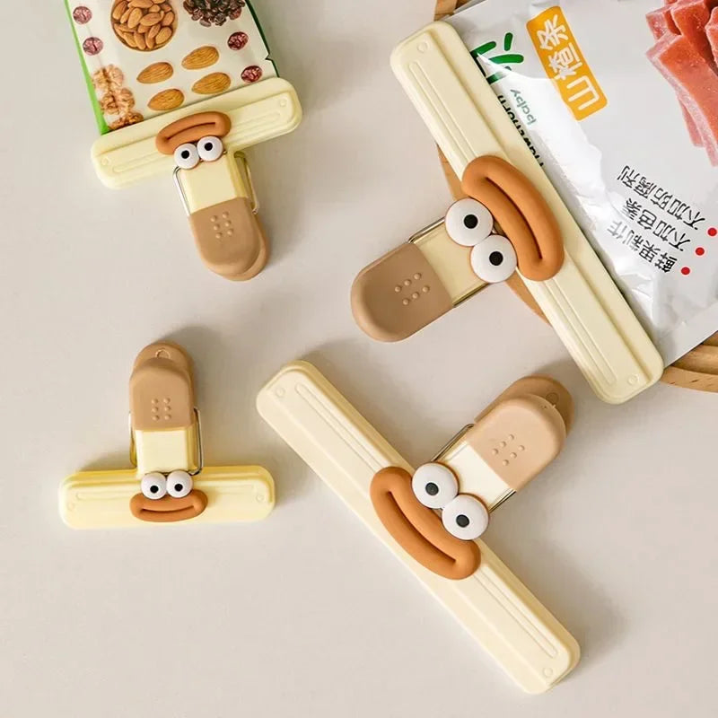 Food Sealing Clips Set – Moisture-Proof Bag Clips (2/3/6 Pcs)