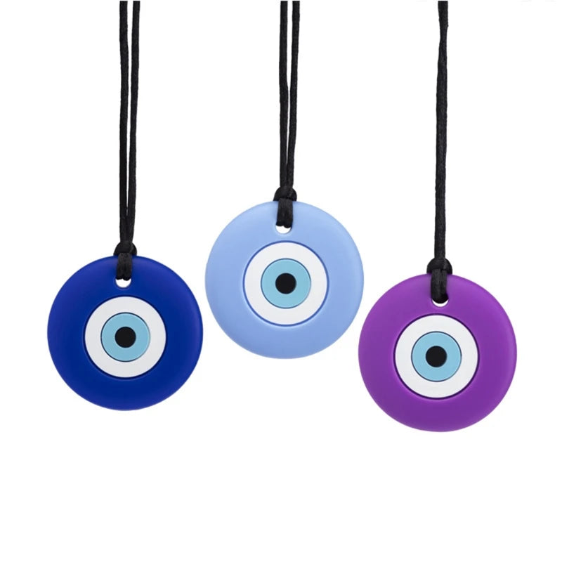 Silicone Sensory Chew Necklace Skull | Autism & Teething Relief