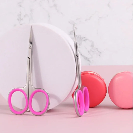 Russian Style Nail Art Dead Skin Scissors Stainless Steel Precision Nail Repair Professional Grade Nail Tools Eagle Beak Elbow Peaceful Pleasures Health and Wellness