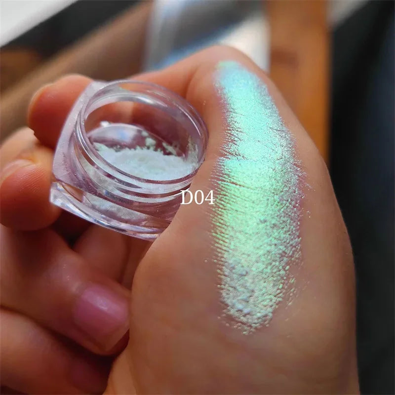 Holographic Duochrome Eyeshadow | MultiChrome Shifting Pigment