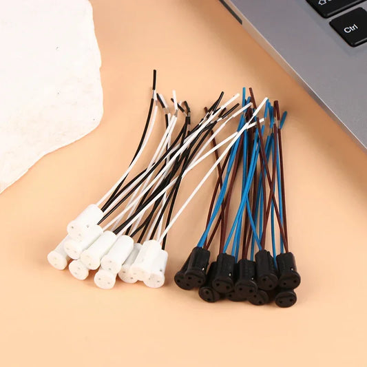 10-Pack G4 Lamp Socket Wire Adapter – LED & Halogen Holder Lamp Socket Adapter Oasis Select