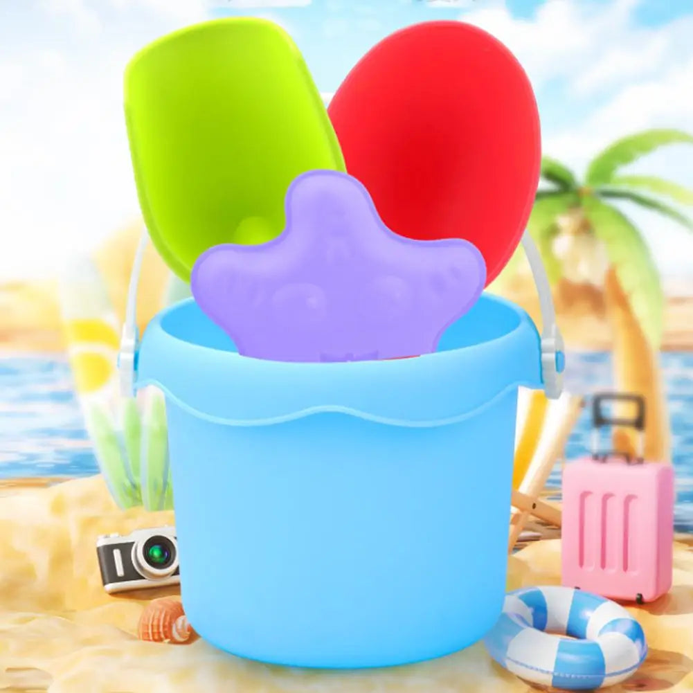Kids Beach Sand & Water Play Set – Bucket, Shovel & Rake