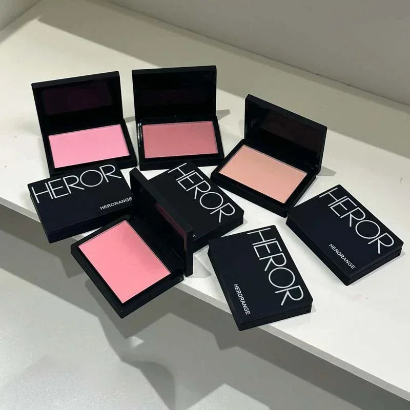 Sweet Orange Matte Powder Blush | Nude Peach Cheek Contour