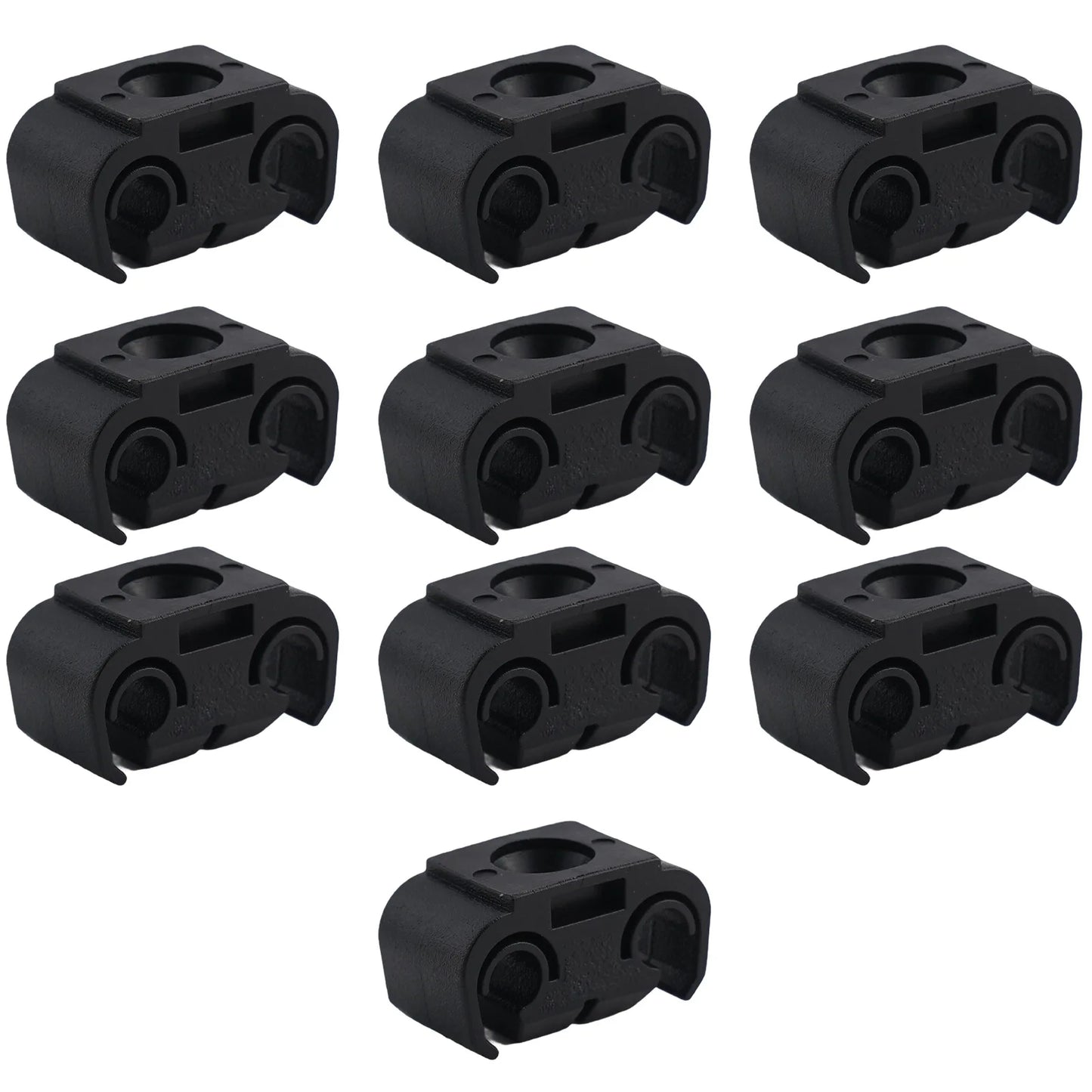 10/20/30 Pcs Car Brackets Brake Line Hose Clips Double Cable Holder For 5mm (3/16") Brake Pipe Car Interior Accessories Peaceful Pleasures Health and Wellness