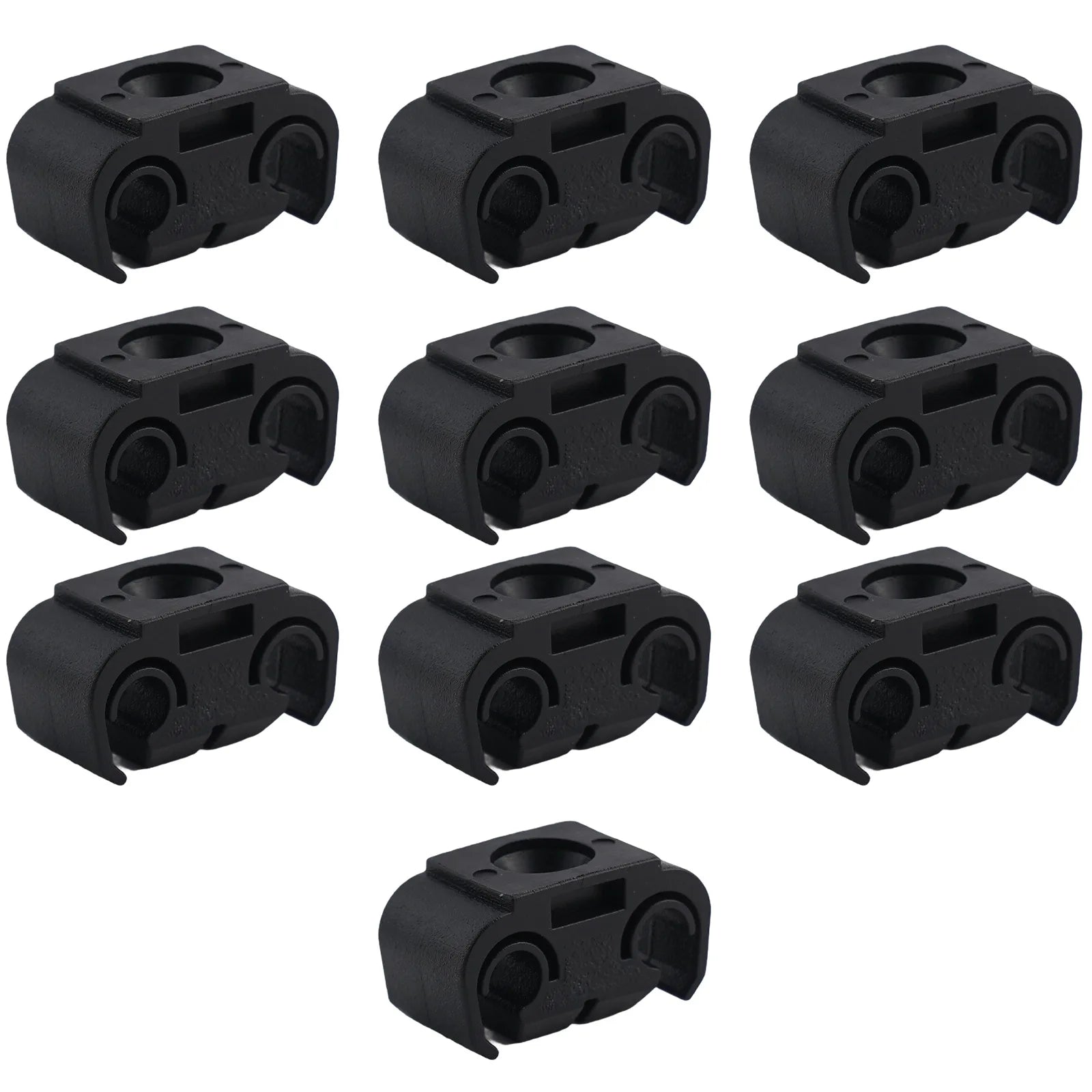 10/20/30 Pcs Car Brackets Brake Line Hose Clips Double Cable Holder For 5mm (3/16") Brake Pipe Car Interior Accessories Peaceful Pleasures Health and Wellness