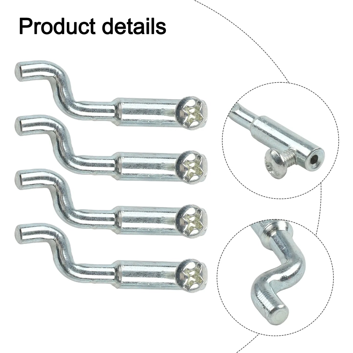 1 Dog Leg Z Cable End Single Hole Fixing Upto Fits Many Lawnmowers