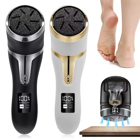 Professional Pedicure Foot Dead Skin Removal Machine Rechargeable Electric Foot Rasp Foot File and Callus Remover Peaceful Pleasures Health and Wellness