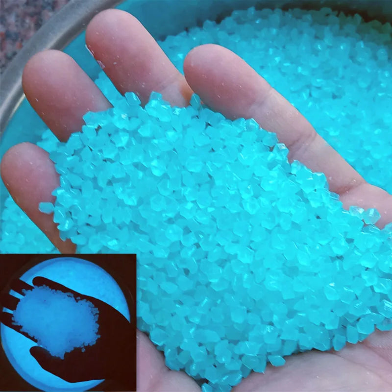 Glow in the Dark Pebbles | Luminous Decorative Rocks & Stones
