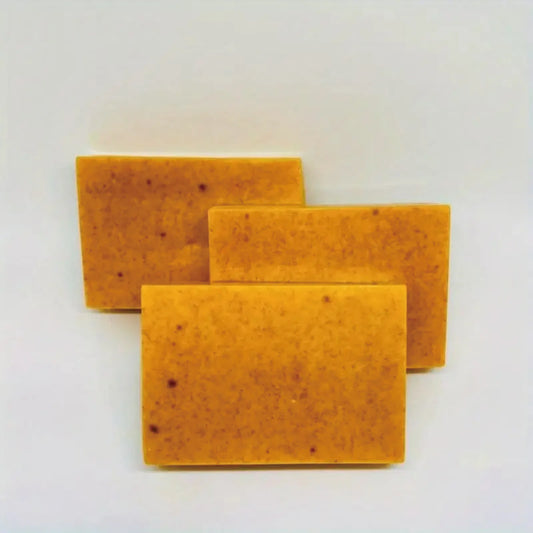 Lemon Turmeric Kojic Acid Soap Orange Evens Skin Tone Skin Brightening Soap Moisturise Smooth Your Skin Bath Soap Body Face 2024 Peaceful Pleasures Health and Wellness
