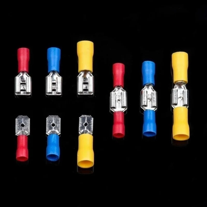 Insulated Electrical Terminal Kit – Spade, Ring, Fork & Butt Connectors Peaceful Pleasures Health and Wellness