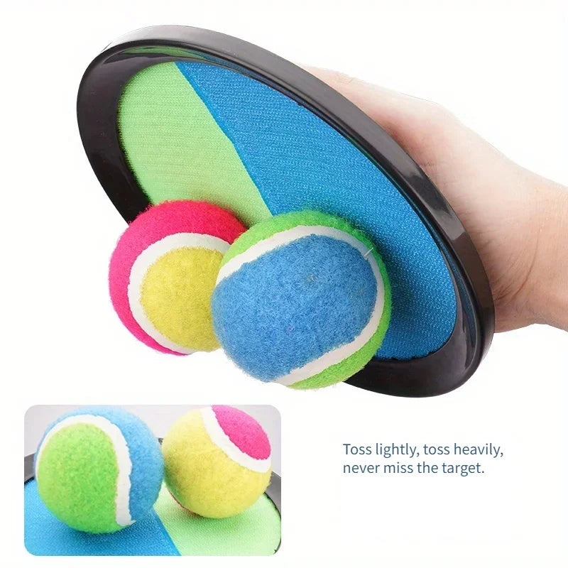 Kids Sticky Ball Catch Game Set – Outdoor Throw & Catch Toy