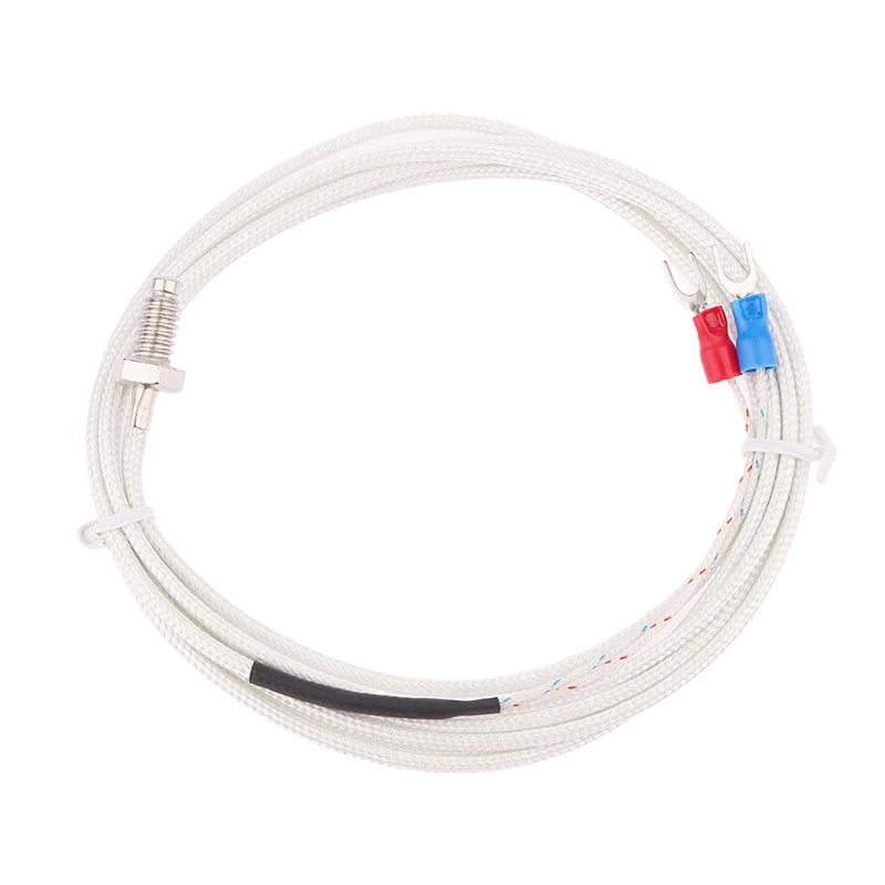 K-Type Thermocouple Probe M6 Sensor 0–800°C | REX-C100 Compatible